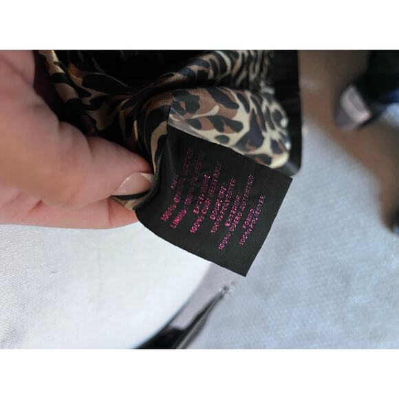 BETSEY JOHNSON Biker Moto Jacket Black Large - Picture 4 of 6